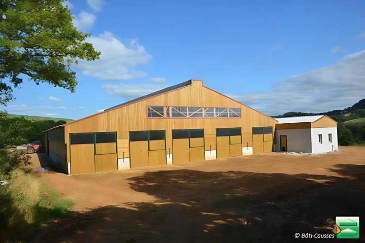 Réalisation de bergerie et chèvrerie en Lozère Occitanie