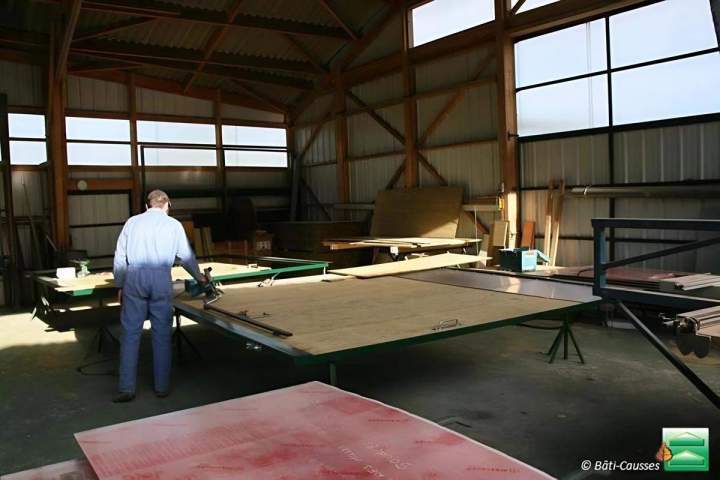 Production des composants du bâtiment en atelier Occitanie