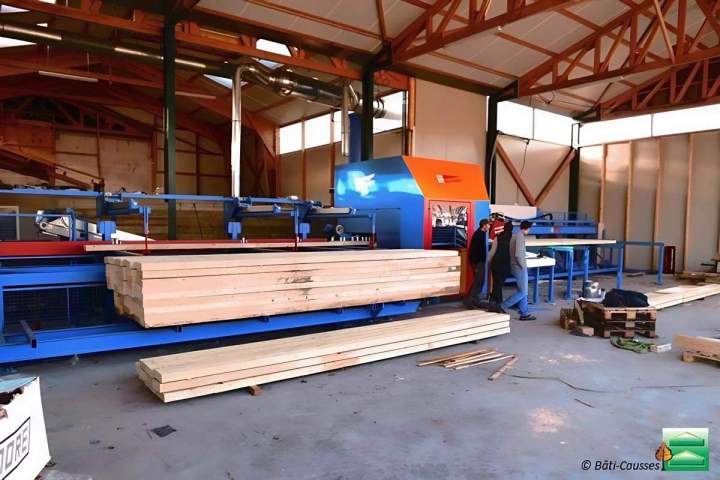 Confection des éléments de structure en atelier Occitanie
