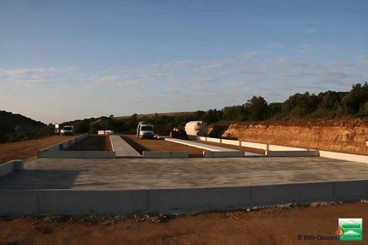 Stades de chantier de construction de bâtiments Occitanie
