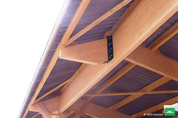 Construction de travées de 12 m de large grâce aux poutres porteuses Occitanie