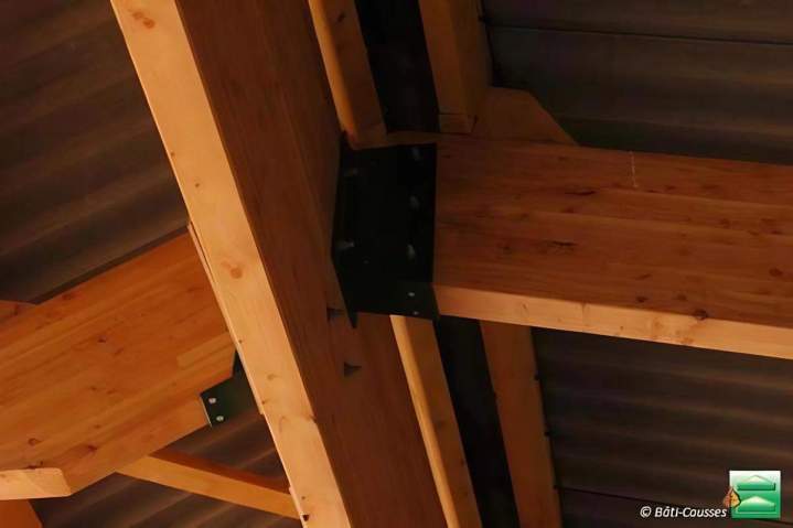 Bâtiment avec travées de 12 m et poutres porteuses Occitanie