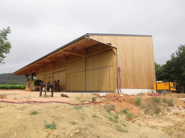 Édification de bâtiments pour apiculture Occitanie