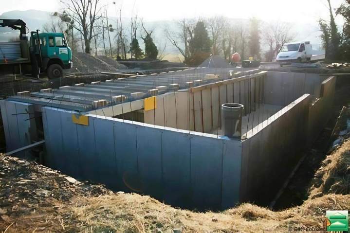 Construction autour de la stabulation Occitanie