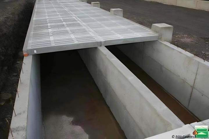 Construction d'infrastructures autour de la stabulation Occitanie