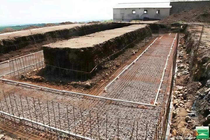 Édification de constructions autour de la stabulation Occitanie