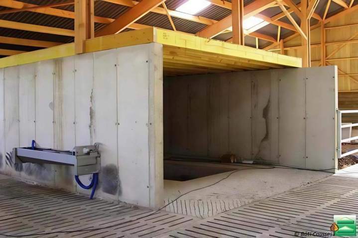 Construction autour de la stabulation Occitanie