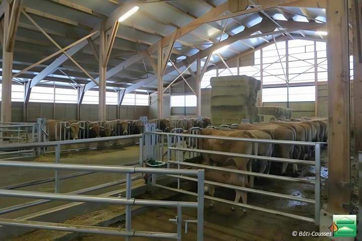 Édification de bâtiments d'élevage Occitanie
