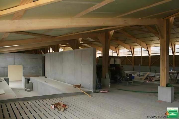 Construction d'infrastructures pour bovins viande et lait Occitanie