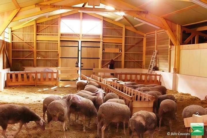 Construction de bâtiments pour bergers Occitanie